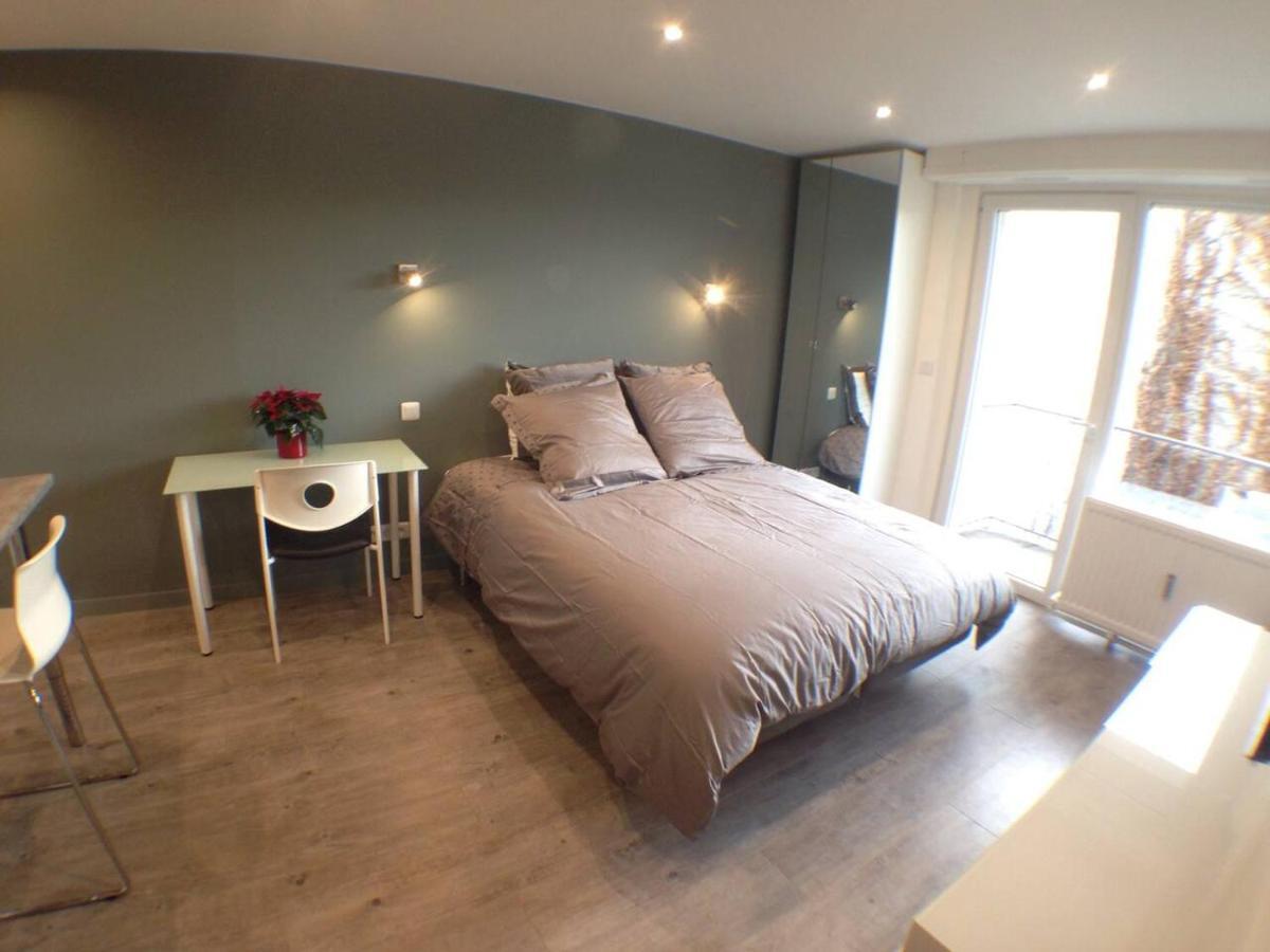 Studio flambant neuf, calme & balcon Strasbourg Extérieur photo